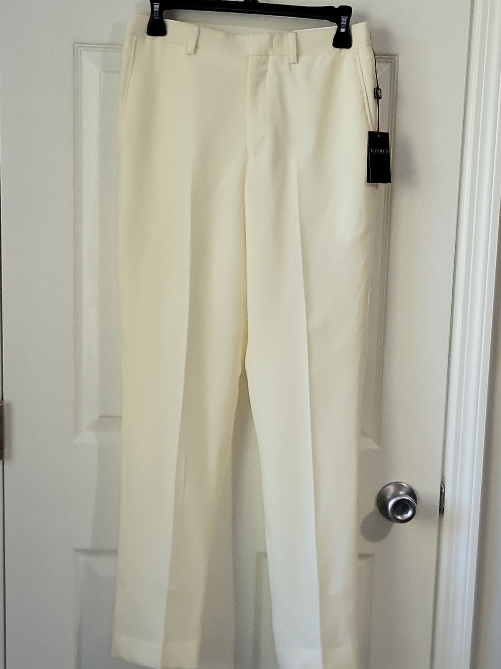 Lauren Ralph Lauren Cream Dress Pants Size 18R/29"W